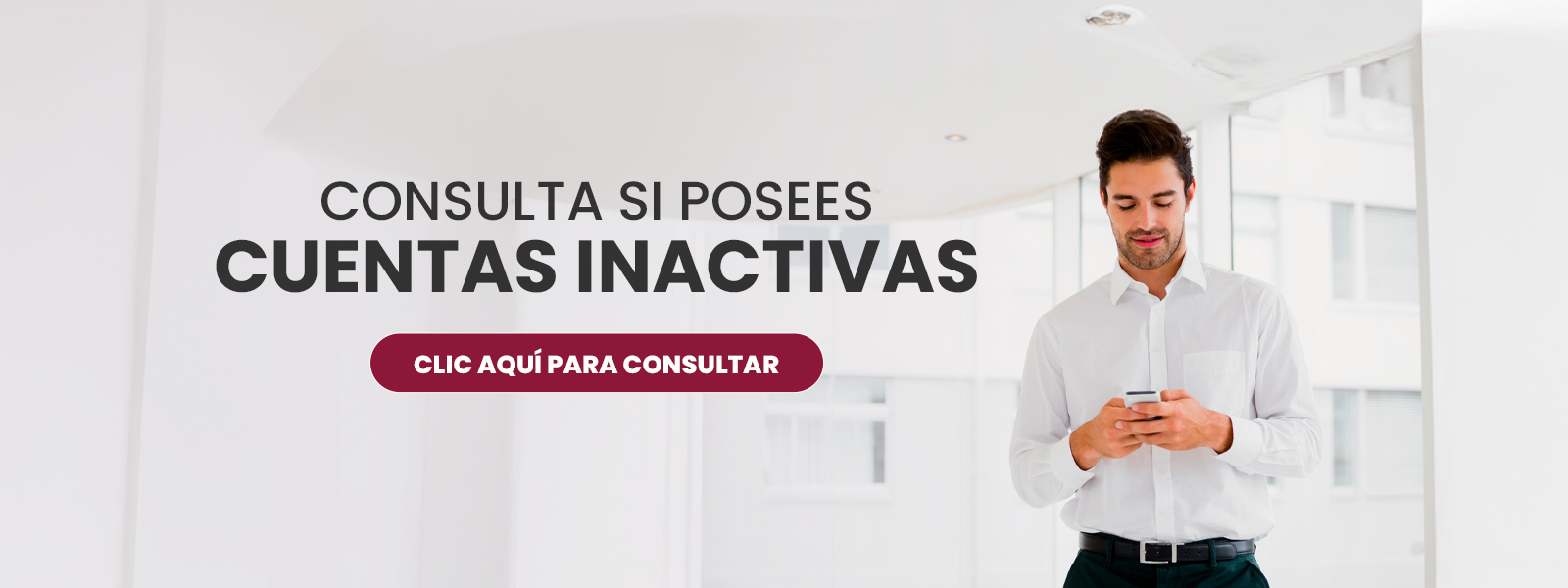 Consulta si posees Cuentas Inactivas