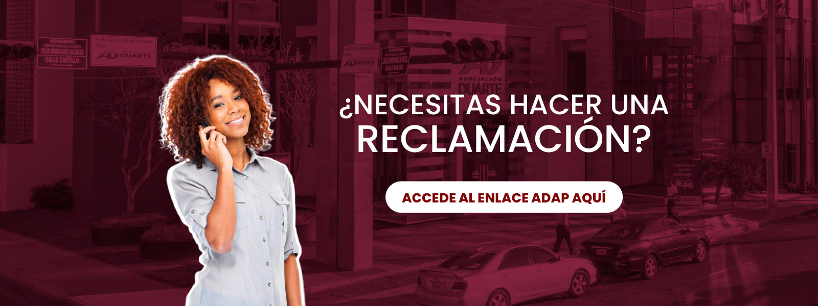 Reclamaciones banner